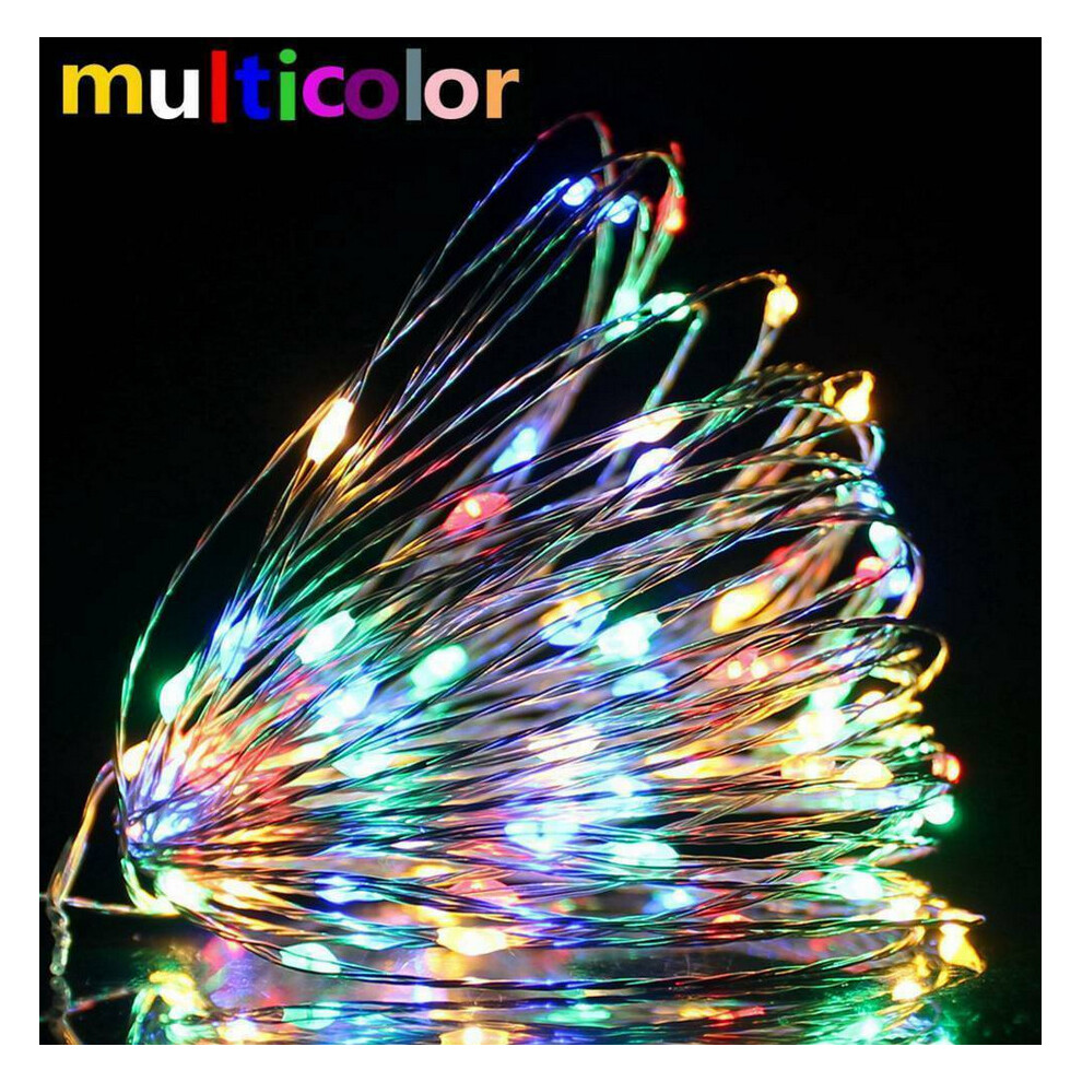 Newjass (30M-300Led, Colourful ) Usb Led Micro Rice String Fairy Lights Party Decor