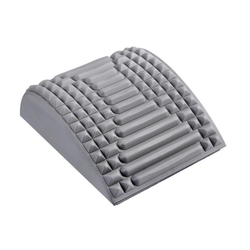 Flemye Gray ( ) Neck And Back Stretcher Pain Relief Fatigue Acupoint Stimulation Corrector