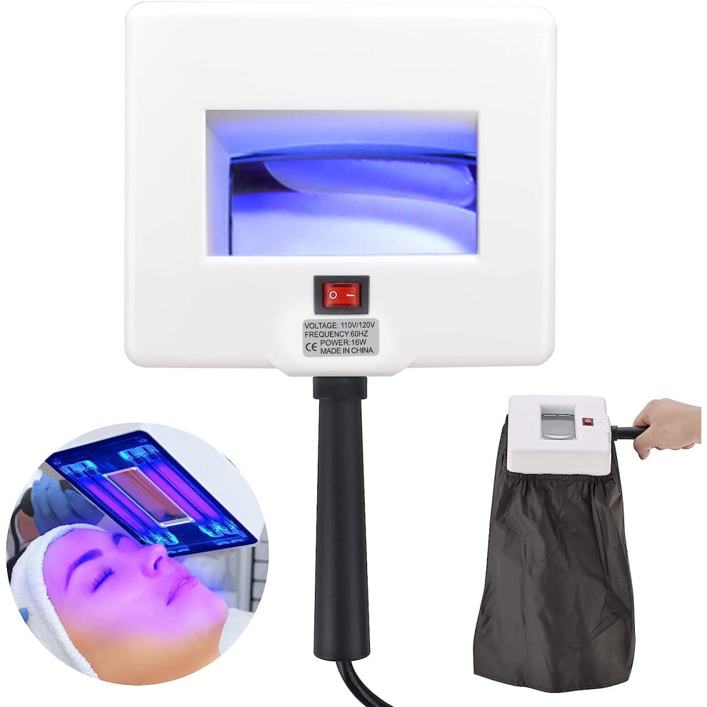 Irich Light Skin Analyzer, Woods Lamp Portable Magnifying Analyzer Facial For Home Use Spa Machine
