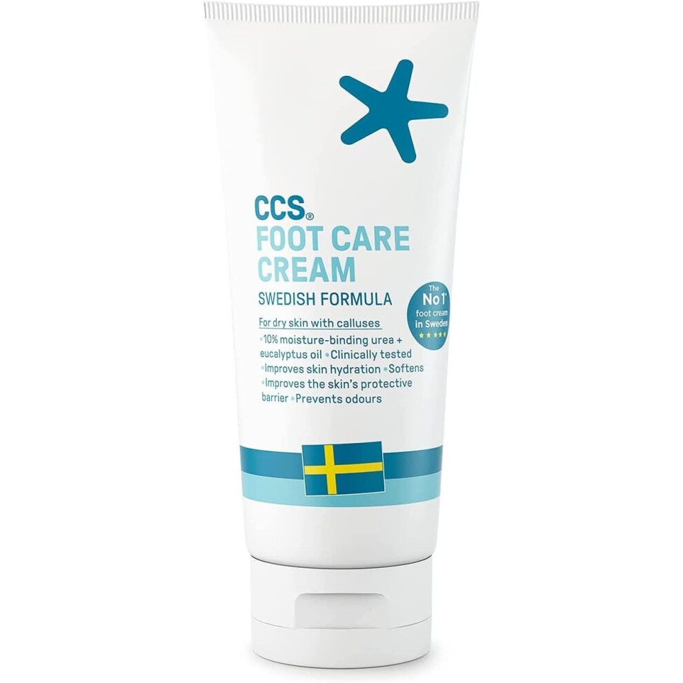 Ccs Professional Foot Care Cracked Heels Dry Skin Foot 10% Urea Eucalyptus Oil Moisturise Soften Hard Rough Skin Feet 175 Ml Pack Of 1 Cream