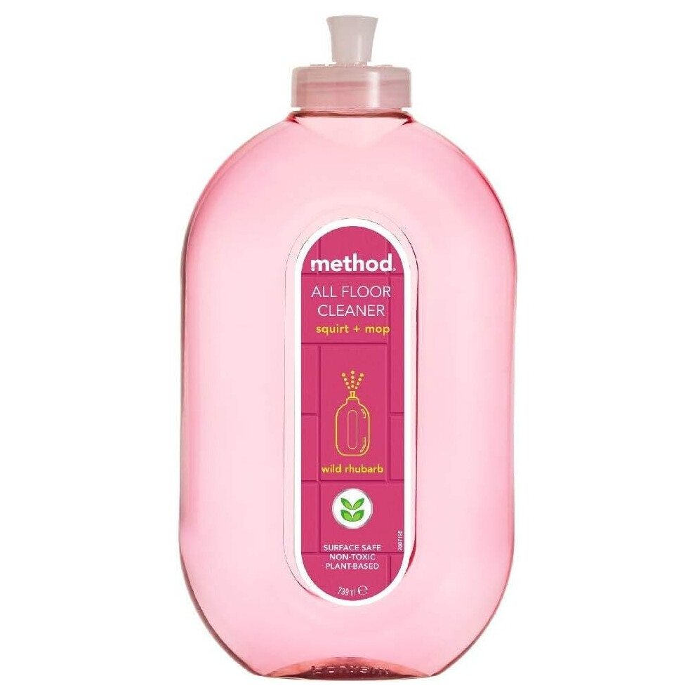 Method Floor Cleaner, Wild Rhubarb, 739 ml