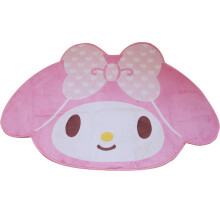 (My Melody, 50×80cm/19.69*31.5in) Carpet Cartoon Sanrio Plush Living Room Bedroom Decoration Machine Washable