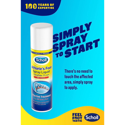 Scholl Scholl Athletes Foot Spray, 150 ml 2