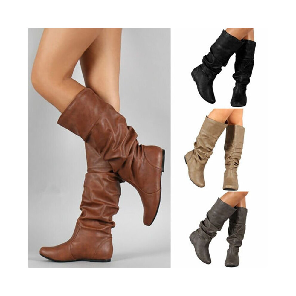 mid calf riding boots