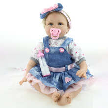 Life 22" Real Reborn Dolls Soft Silicone Vinyl Handmade Realistic Newborn Doll