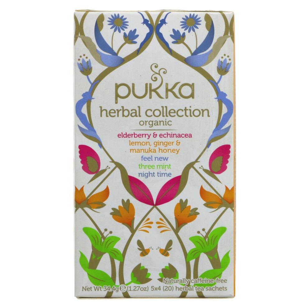 Pukka Herbal Collection 20 bags ( pack of 4 )