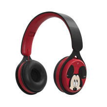 ( Mickey) Kids Headphones Wireless Bluetooth Headset Super Heroes Mickey Mouse Earphone