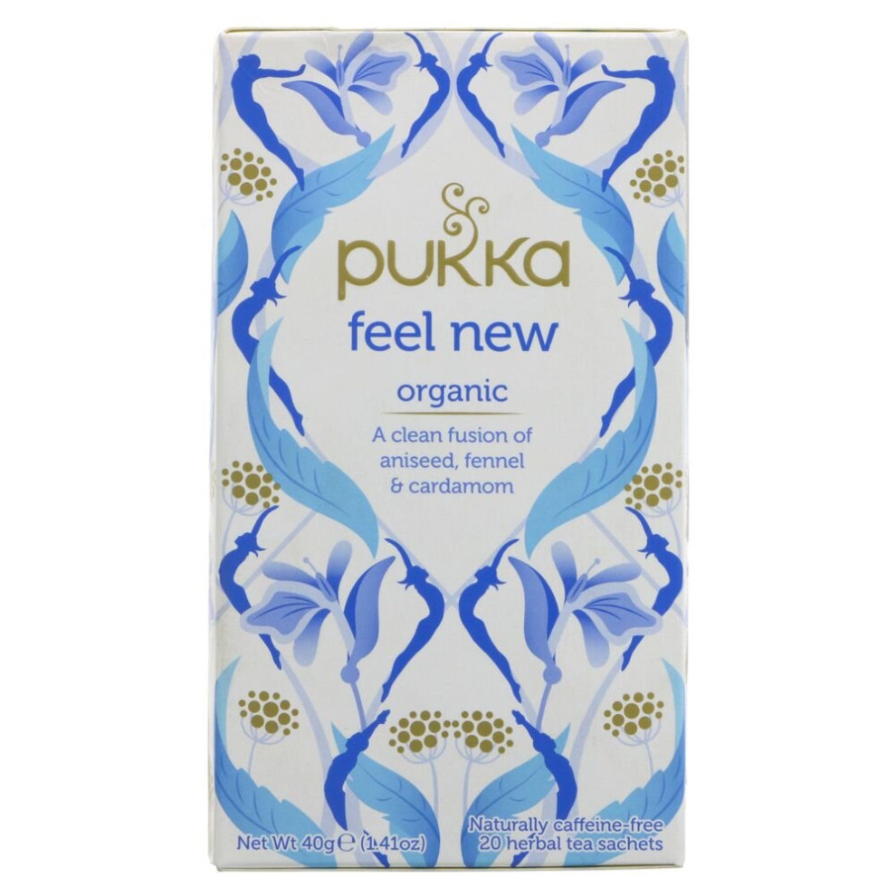 Pukka Feel New 20bags ( pack of 4 )