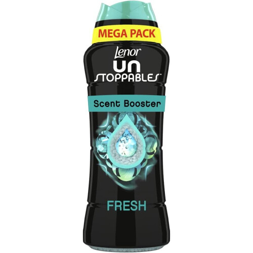 Lenor Unstoppables In-Wash Laundry Scent Booster Beads, 570g, Fresh Scent, A Boost Of Freshness For Up To 12 Weeks In Storage