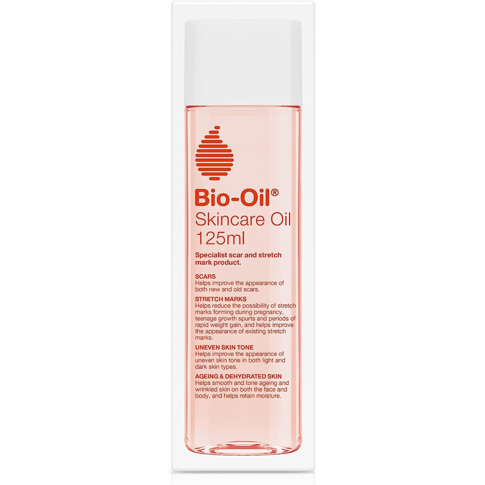 Bio-Oil Skincare Oil - Improve the Appearance of Scars, Stretch Marks and Skin Tone - 1 x 125 ml