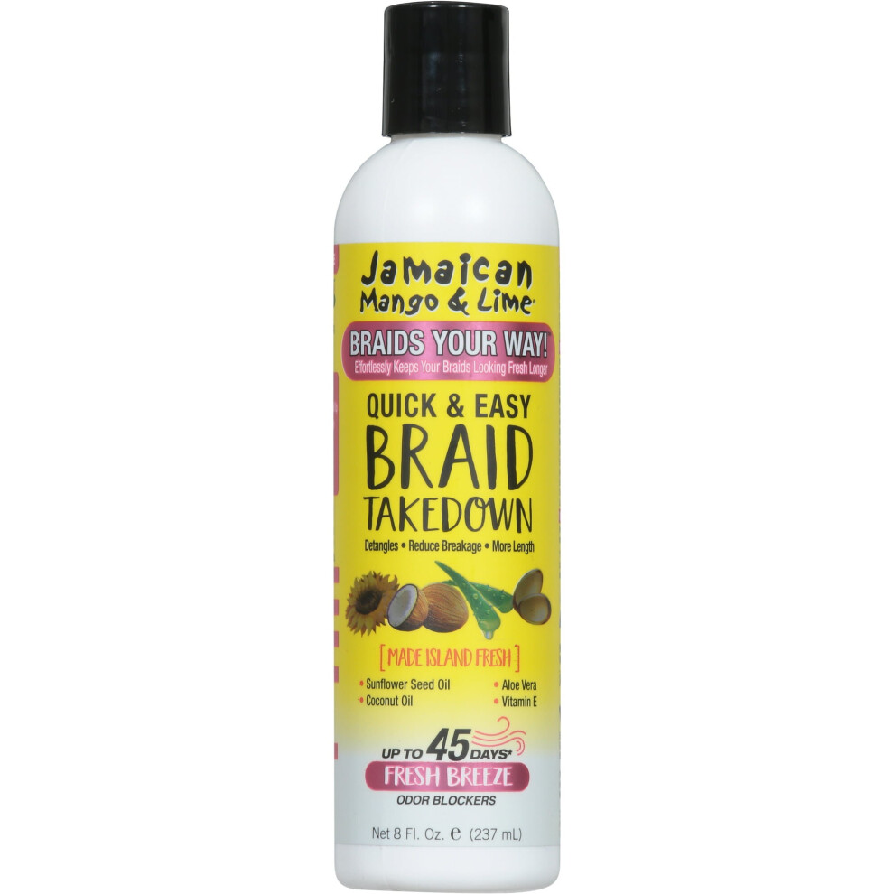 Jamaican Mango & Lime - Quick & Easy Braid Takedown 8Oz