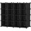 Shoe rack with shelf black modern Storage Bookshelves Clothes 16 Cube 2
