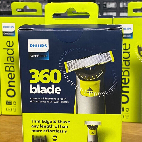Philips OneBlade 360 Hair Shaver Trimmer Razor Comb 5-in-1 for Men on OnBuy