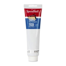 Speedball - 3685 Textilblockdruckfarbe, 5 Unzen, Opak Weiß