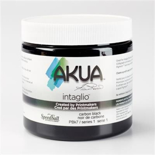 Akua Intaglio Wasserbasierte Tinte, 473ml, Schwarz