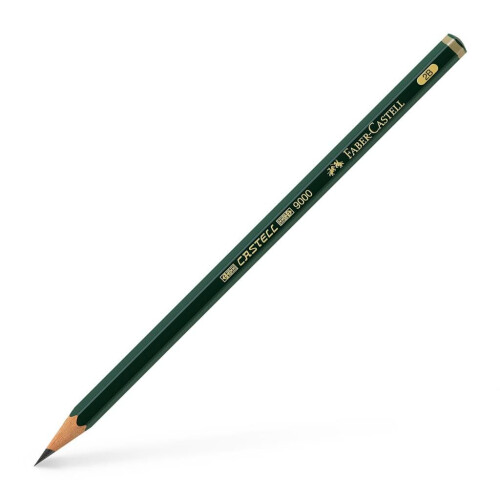 Faber-Castell Faber-Castell 9000 2B Graphite Pencil