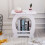 White Small Bedside Table 1