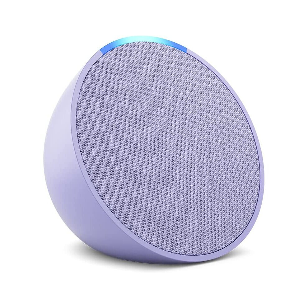 (Lavender Bloom) Echo Pop | Full sound compact Wi-Fi and Bluetooth smart speaker with Alexa