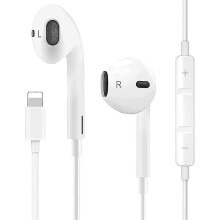 For Apple EarPods Lightning Connector Headphone Wired Compatible with iPhone 11/11 Pro/13/12 Pro/12 Pro | KOMUSII