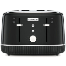 KENWOOD Elegancy TFP10.A0BK 4-Slice Toaster - Black