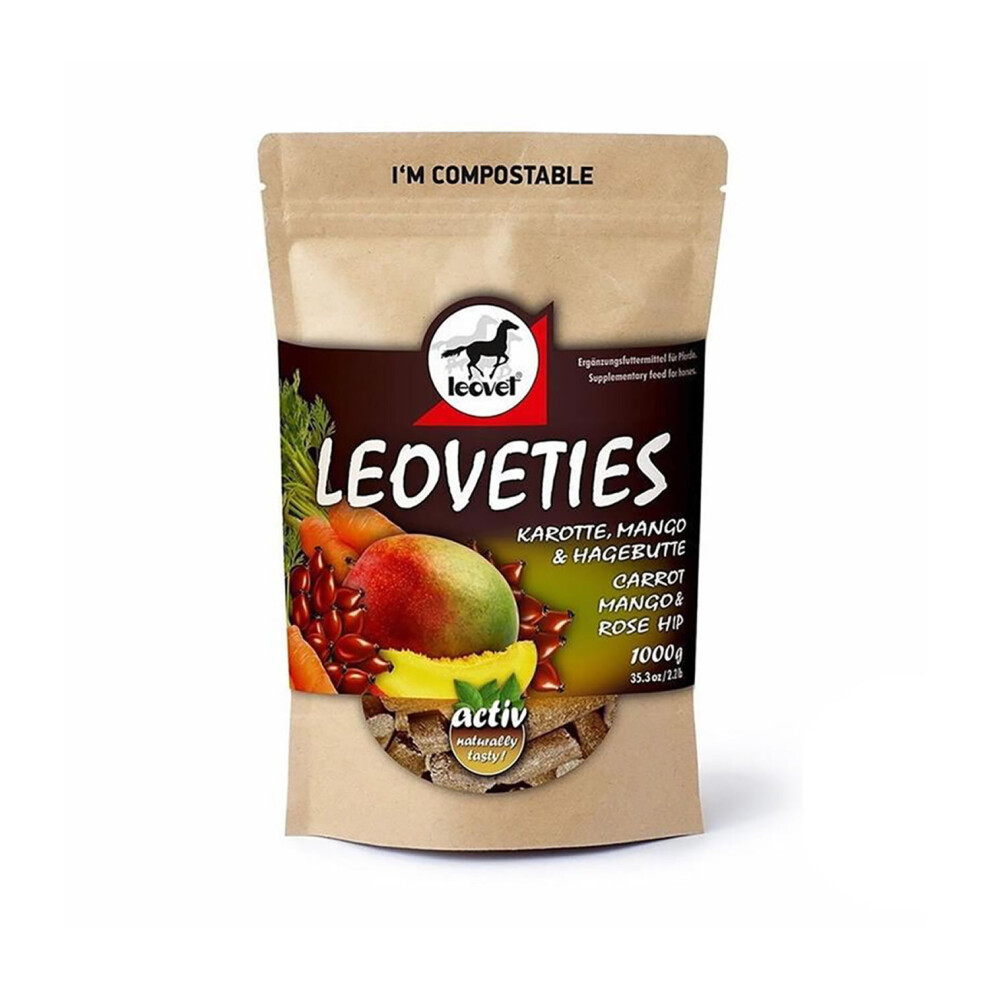 Leoveties Horse Treats 1kg - Carrot Mango Rosehip