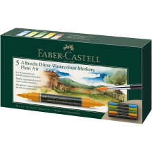 Faber-Castell Albrecht Dürer Watercolour Marker Pens Plein Air (5pk)