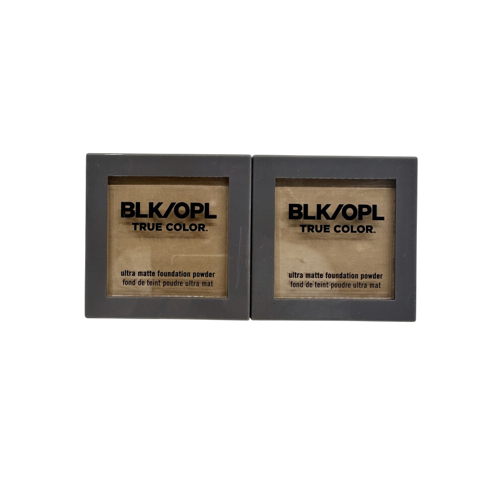 Black Opal True Color Ultra Matte Foundation Powder 100 Fair 0.26 OZ Set of 2