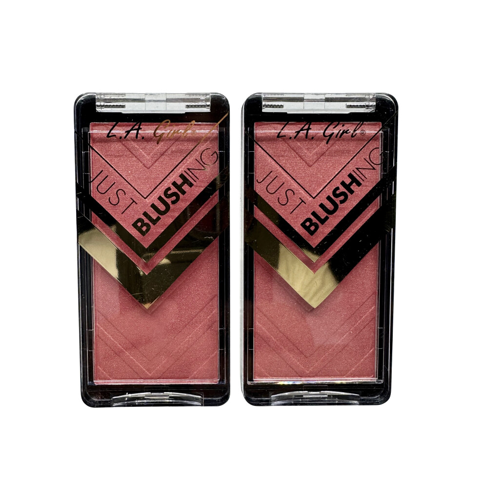 L.A. Girl Just Blushing GBL494 Just Rosy Blush 0.25 OZ Set of 2