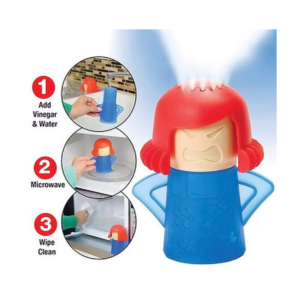 Microwave Angry Mama Cleaner Oven Cleaner Cleaning Tool Eco Friendly Chemical No