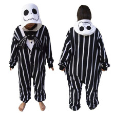 (S) Nightmare Christmas Before Jack Onesie Pajamas Union Suit Jumpsuit Wear Lounge