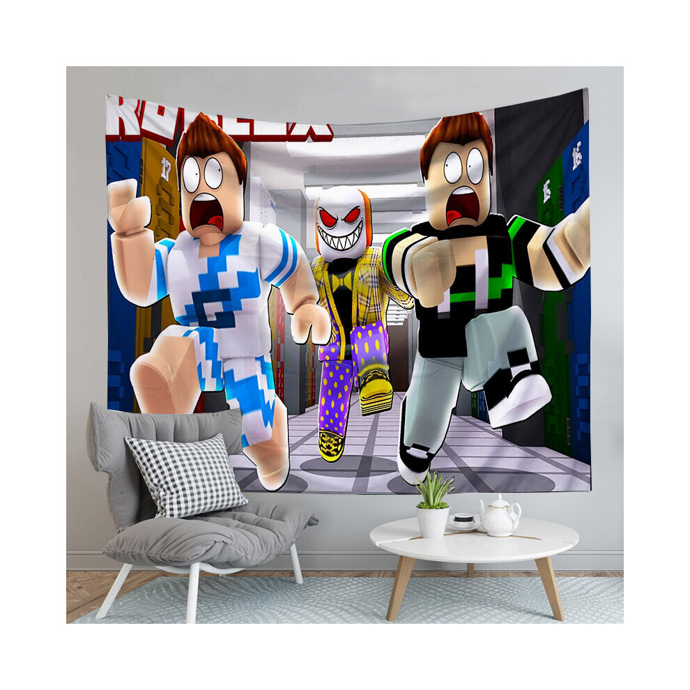 (Grimace) Roblox Abstract Tapestry Wall Hanging Beach Towel Beach Seat Bedroom Decoration