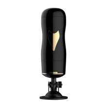 Sucker Double Head Vagina 2 In 1 Powerful Male Masturbator Cup Vibrating Adult