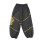(180cm ) WUSHU BLACK MICROFIBRE TRAINING PANTS - BLACK/GOLD 1