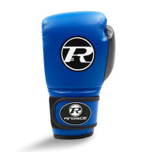 (6oz ) RINGSIDE JUNIOR SYNTHETIC LEATHER BOXING GLOVES - BLUE