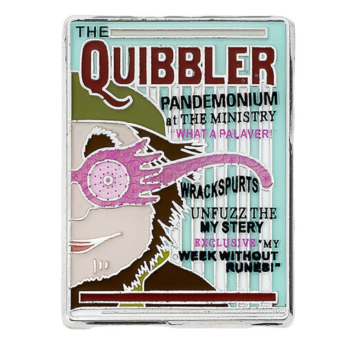 Harry Potter Harry Potter Quibbler Enamel Badge