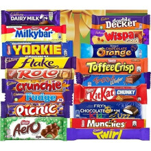 Chocolate Gift Box Hamper, Selection contains 18 Nestle & Cadbury