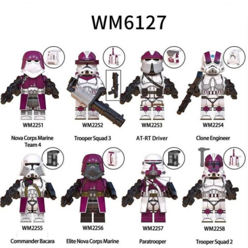 Star wars clone storm troopers custom Lego hero mini figures on OnBuy