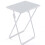 (White) AAMEN Metal Folding Table, Coffee Table For Multi-Purpose 2