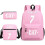 (7) 3pcs Football CR7 Backpack 3D Printe Teens Shoulder Bags 14
