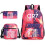 (7) 3pcs Football CR7 Backpack 3D Printe Teens Shoulder Bags 24