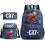 (7) 3pcs Football CR7 Backpack 3D Printe Teens Shoulder Bags 2