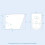 NES Home Modern 500mm Back To Wall WC Rimless Toilet Gloss White Space Saving 6