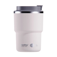 Asobu Vacuum Insulated Stainless Steel Coffee Express 355ml White