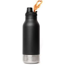 Asobu Buddy Water Bottle with Removable Dog Water Bowl Black 1005ml