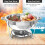 (4 pack, 4 QT/3.5L) Round Chafing Dish Buffet Server Stainless Steel 2