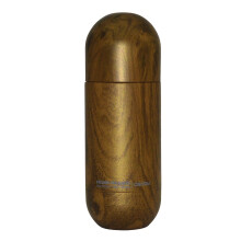 Orb Stainless Steel Insulated Water Bottle Wood 400ml