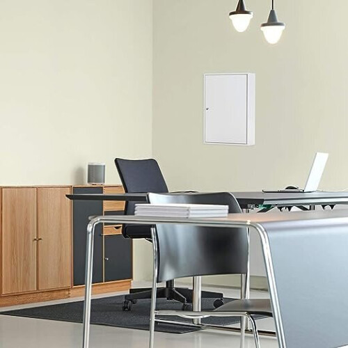 NEW-OPENED BOX Rottner Large Key Cabinet Wall Mounted with Key Hooks - White (200 Keys) 1