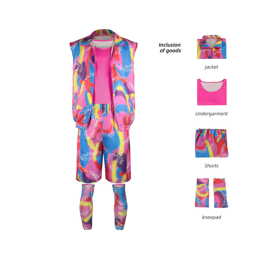 (Ken, S) Barbie Ken Retro Sportswear Outfits Cosplay 