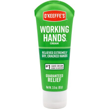 O'Keeffe's Working Hands 80ml – For Extremely Dry Hands, Instant Moisture & Protective Barrier (Code: Hand Cream for Extremely Dry, Cracked Hands)