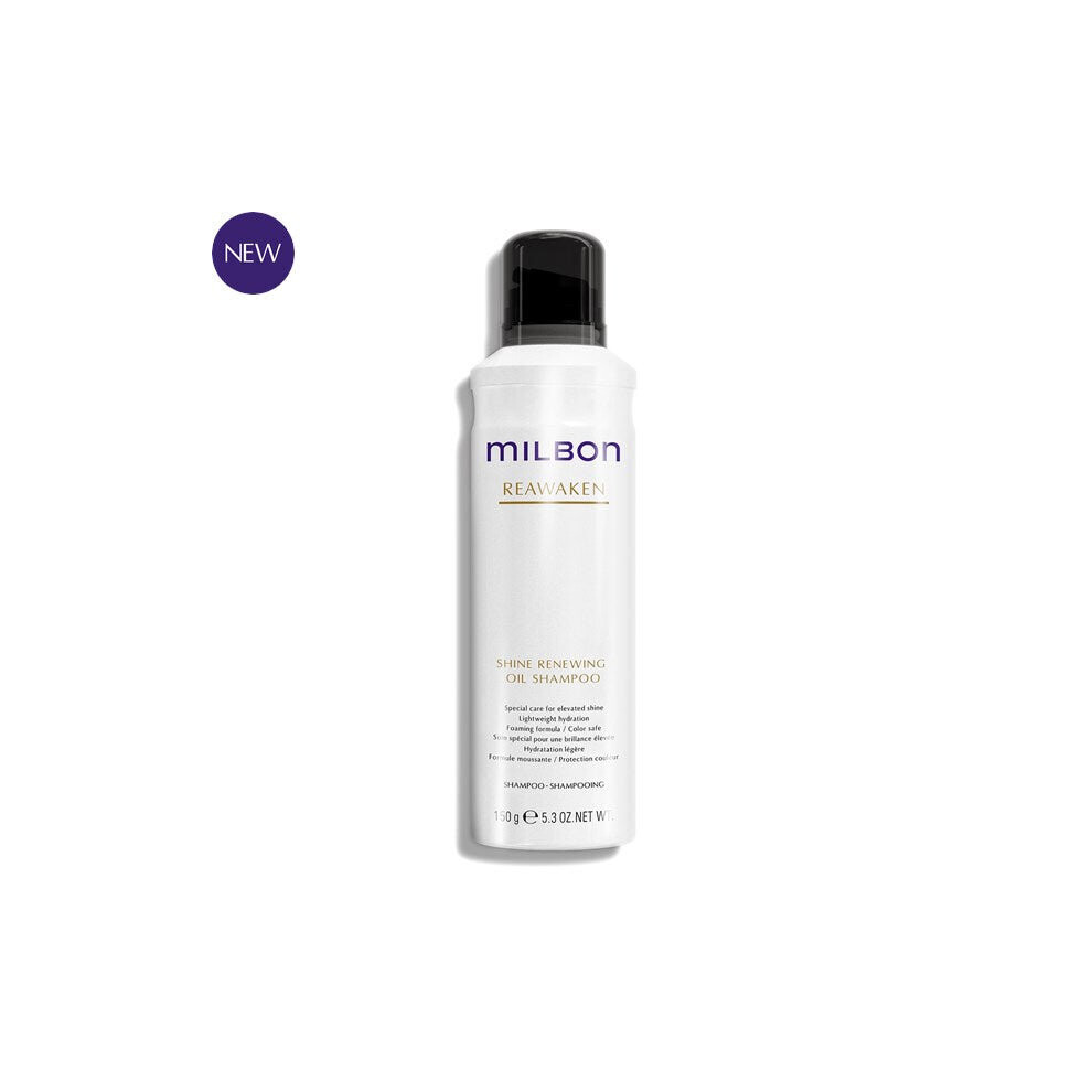 Milbon Reawaken Shine Renewing Oil Shampoo 5.3 Oz